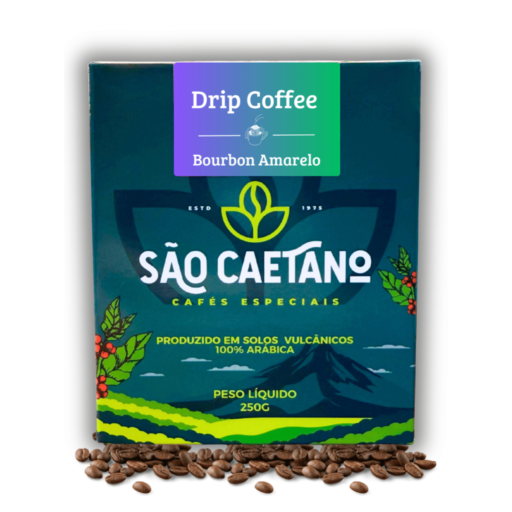 Drip Coffee Especial São Caetano 100% Arábica 10 Sachês Região Vulcânica