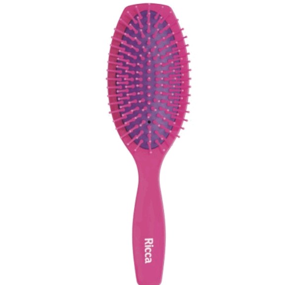 Escova De Cabelo Ricca 242 Color Block Oval