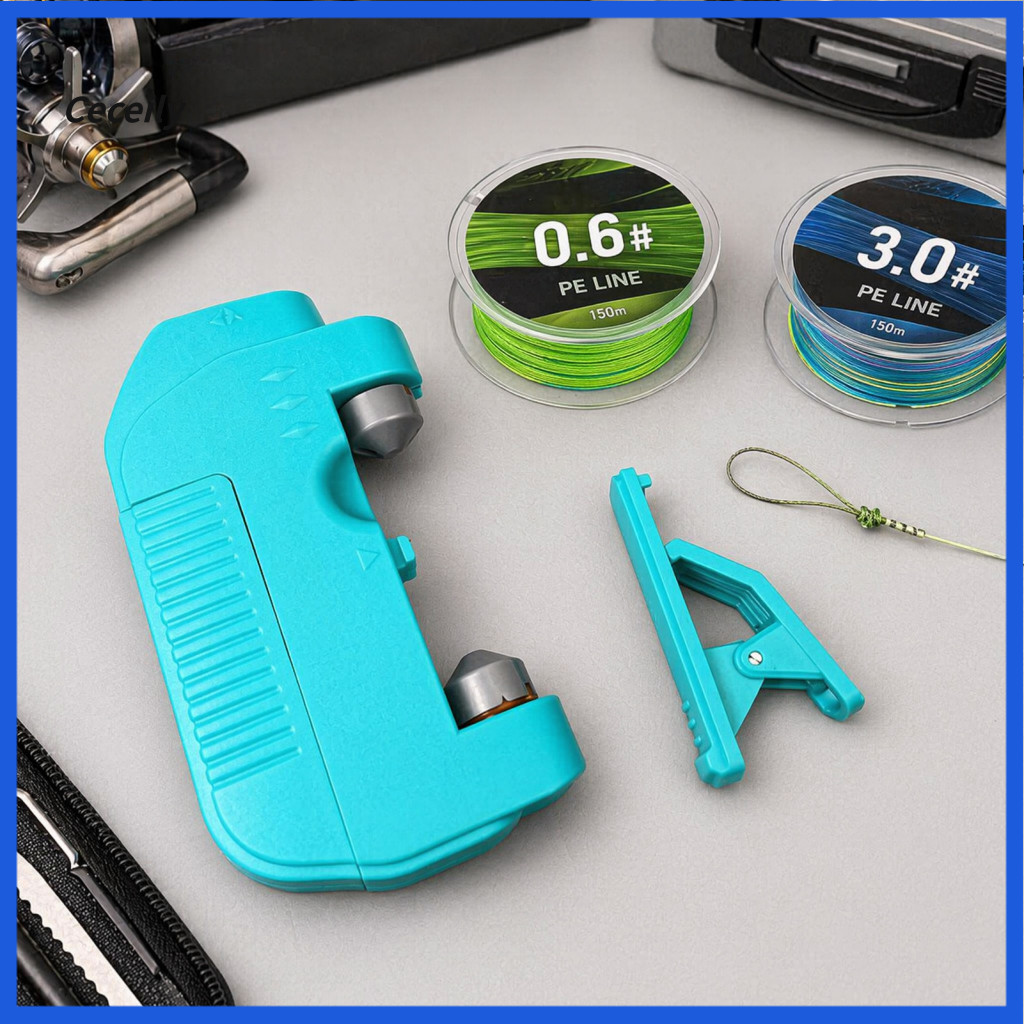 Automatic Fishing Knot Tool Electric Knotter Device Tying – Portable Gt for Quick Easy Knots for