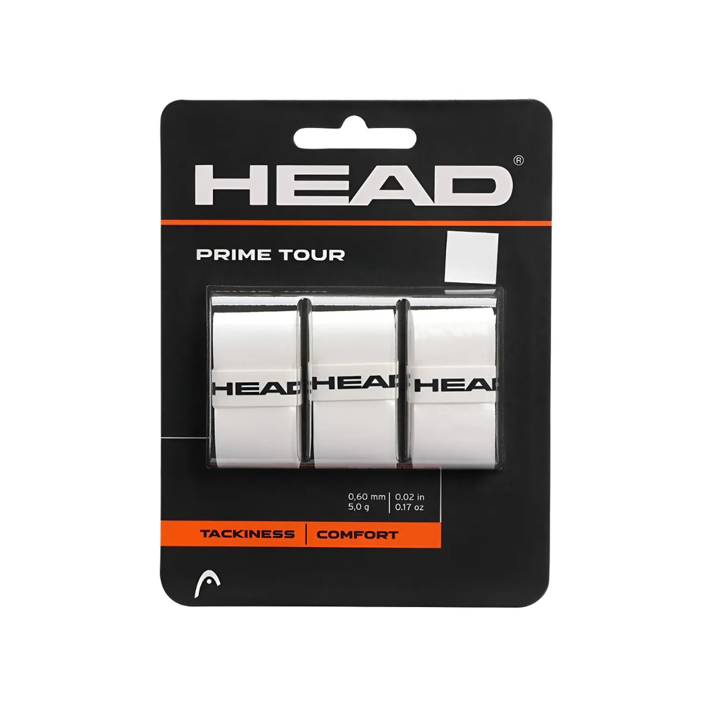 Overgrip para raquete Prime Tour Comfort tamanho unico Head - cor: branco