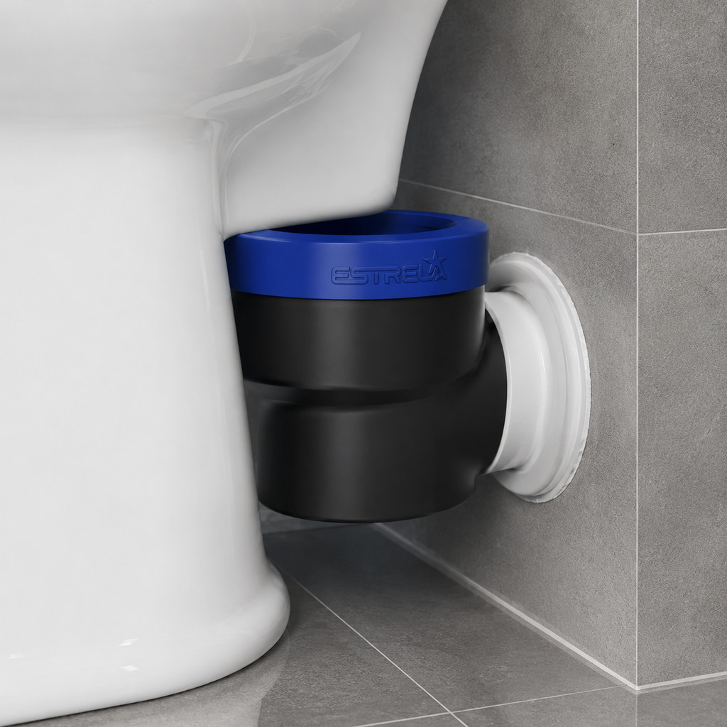 Anel De Vedação Para Vaso Sanitário Excêntrico Com Bolsa Anti Vazamento Cheiro 4 Polegadas Estrela