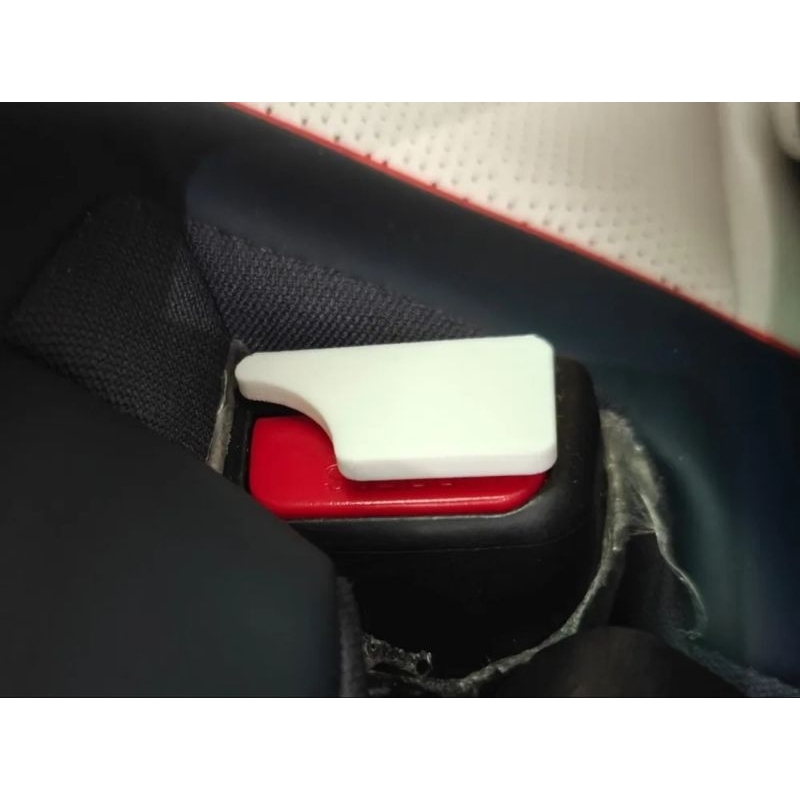 Fecho anti beep para cinto de segurança universal