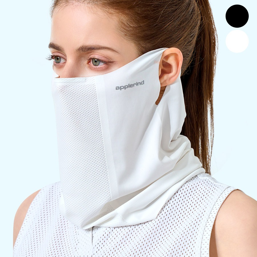 applerind LooFit Proteção UV Máscara Esportiva Sensível Ao Frio De Golfe Face Sun Cover