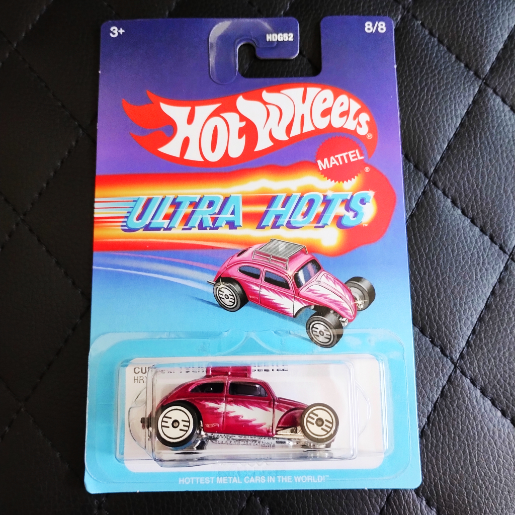 Miniatura Hot Wheels - Mattel - Custom Volkswagem Beetle Ultra-Hots