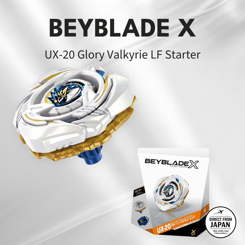 BEYBLADE X UX-20 Starter Set: Glory Valkyrie LF Japan