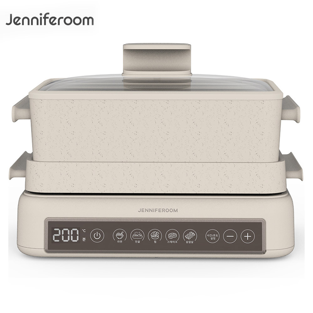 JENNIFEROOM Korea JRK-MG1501WH Multi Grill Cooker Electric Hot Plate 1500W