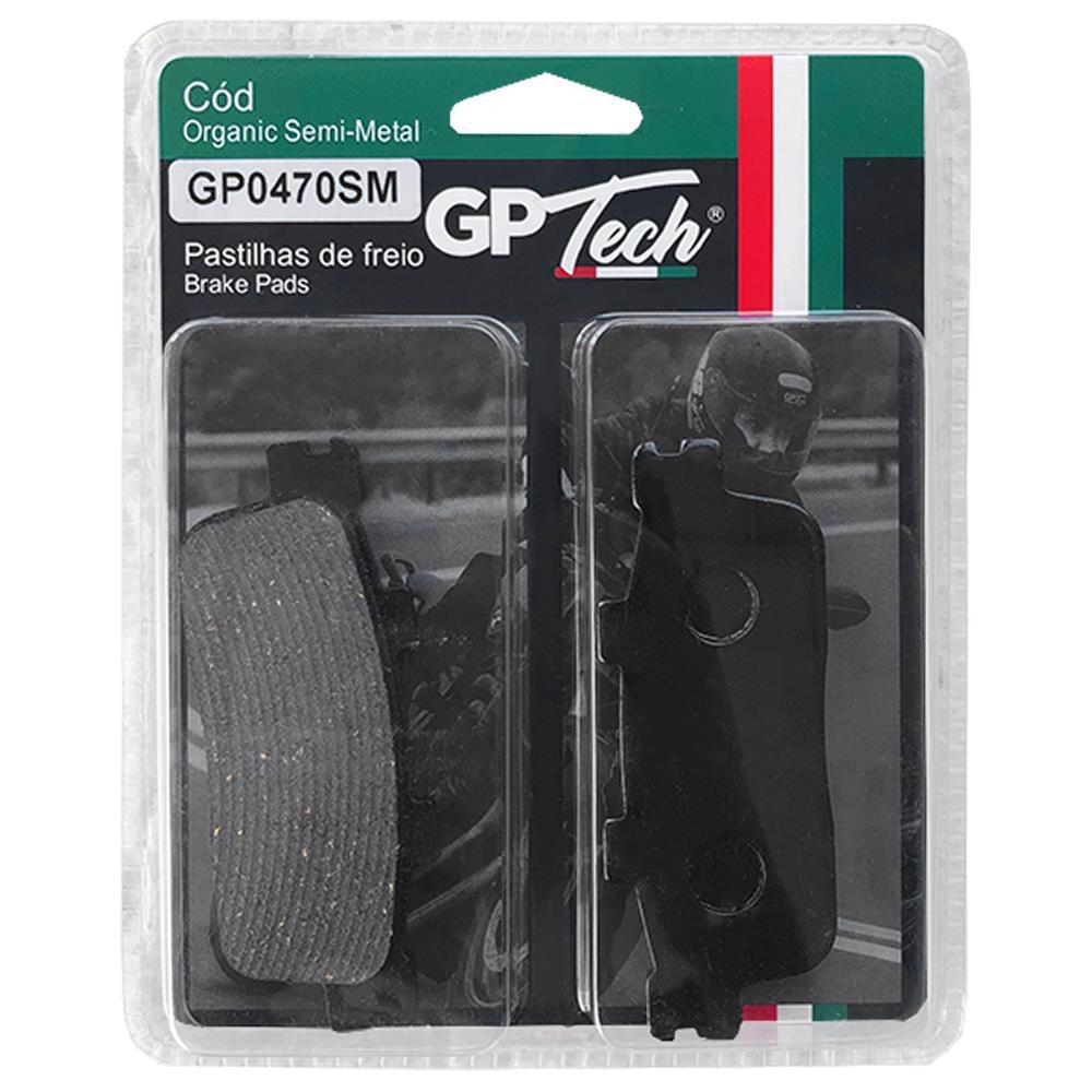 PASTILHA FREIO GP TECH 0470SM (D) DAFRA NEXT 250 | PRETA | UNICO
