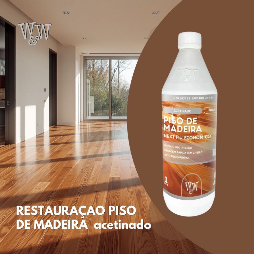 Verniz Econômico W&W Next Acetinado 1L