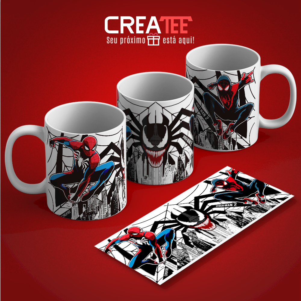 Caneca & Xícara - Homem-Aranha - PS5