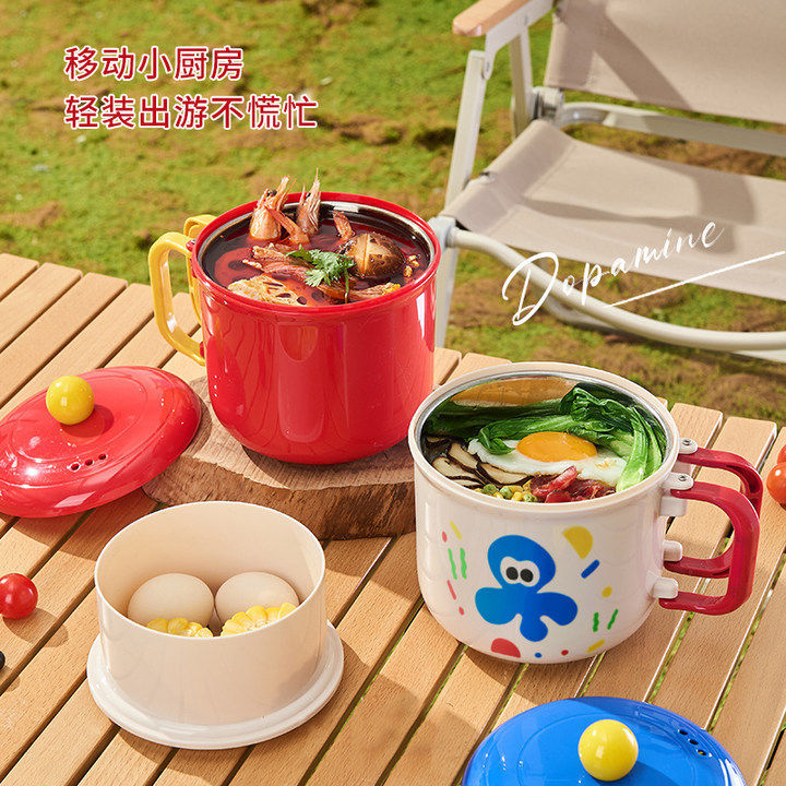 [Spot Goods] Self-heating stainless steel lunch box, no fire, no electricity, outdoor heating pack, non-electric, steami