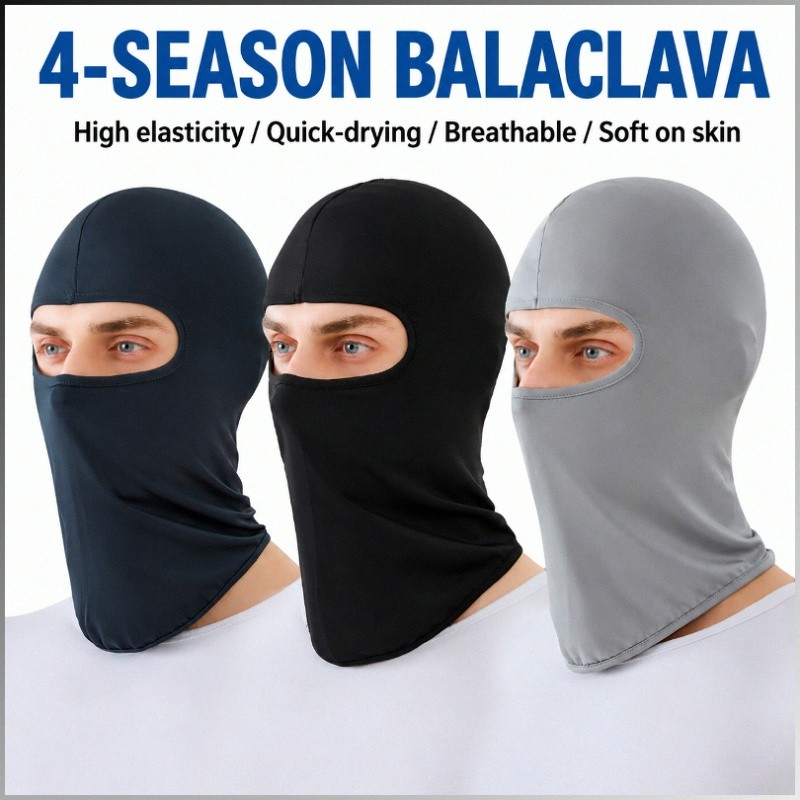 [Proteção Solar] Cycling Neck Gaiter Face Cover Helmet Liner Sun Protection Sports Headwear/Cycling/Outdoor/Helmet Lin C