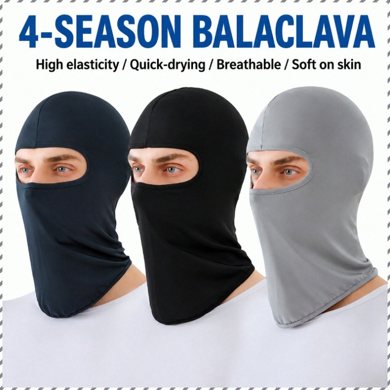 [Multiuso] 【Windproof Comfort】Cycling Neck Gaiter Face Cover Helmet Liner Sun Protection Protetor Solar/Outdoor/Ciclismo