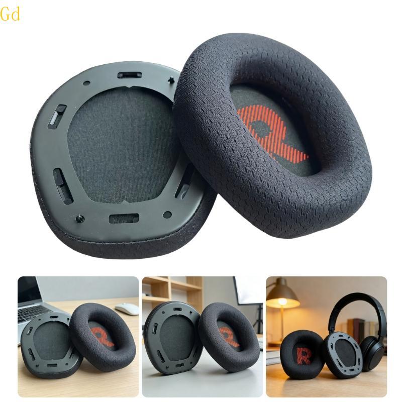 Gd Espuma Fone Ouvido Earpads Malha Refrigeração Capa Superior Para Q100 Q100M2 Earmuff Prolongado Jogos Música