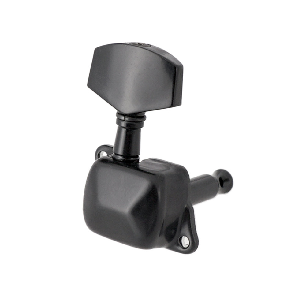 SIUKE 6pcs Relação de engrenagem 1:15 Semi-fechado Guitarra acústica elétrica Tuning Pegs Tuner Machine Heads Keys 3L3R