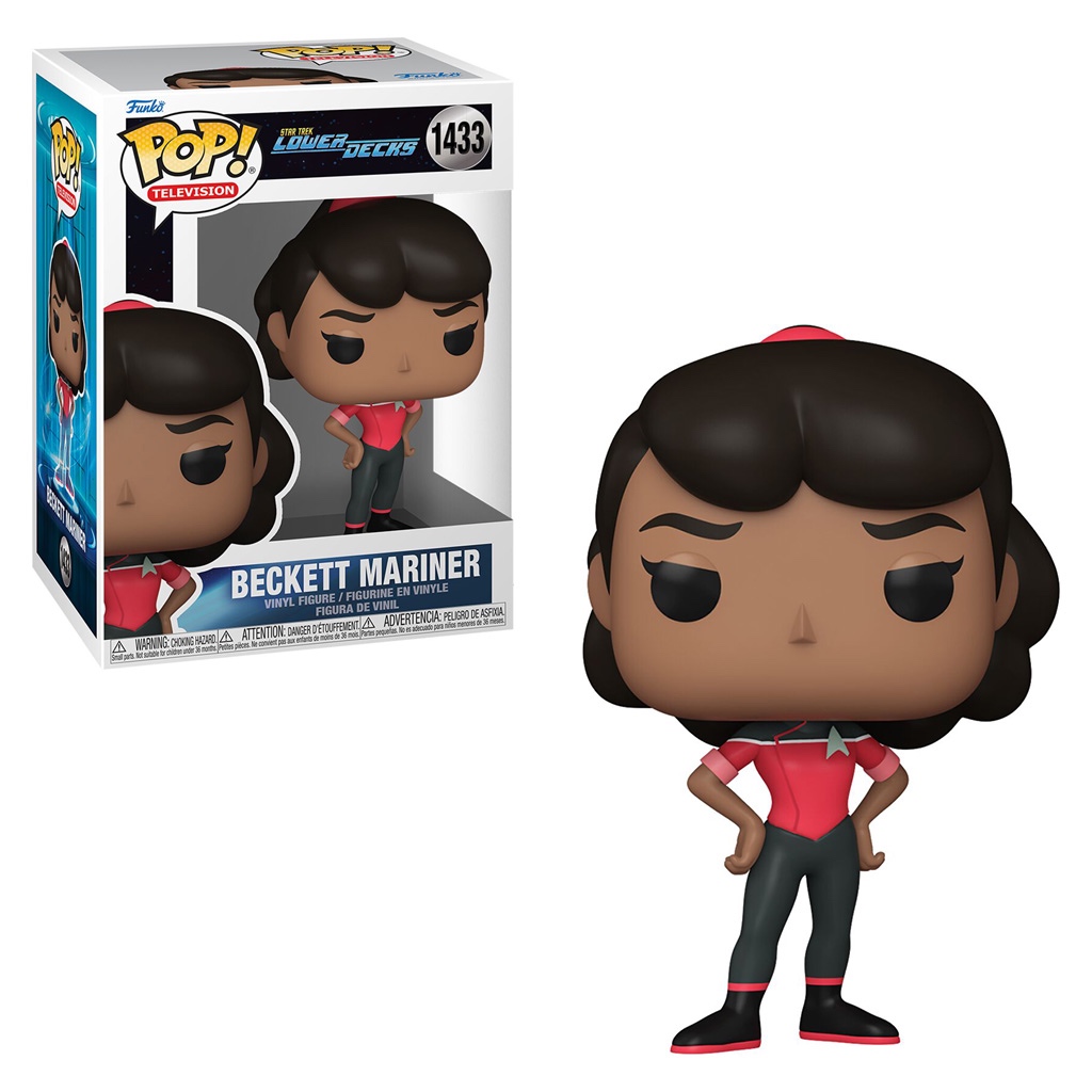 FUNKO POP STAR TREK LOWER DECKS - BECKET MARINER 1433 NOVO ORIGINAL