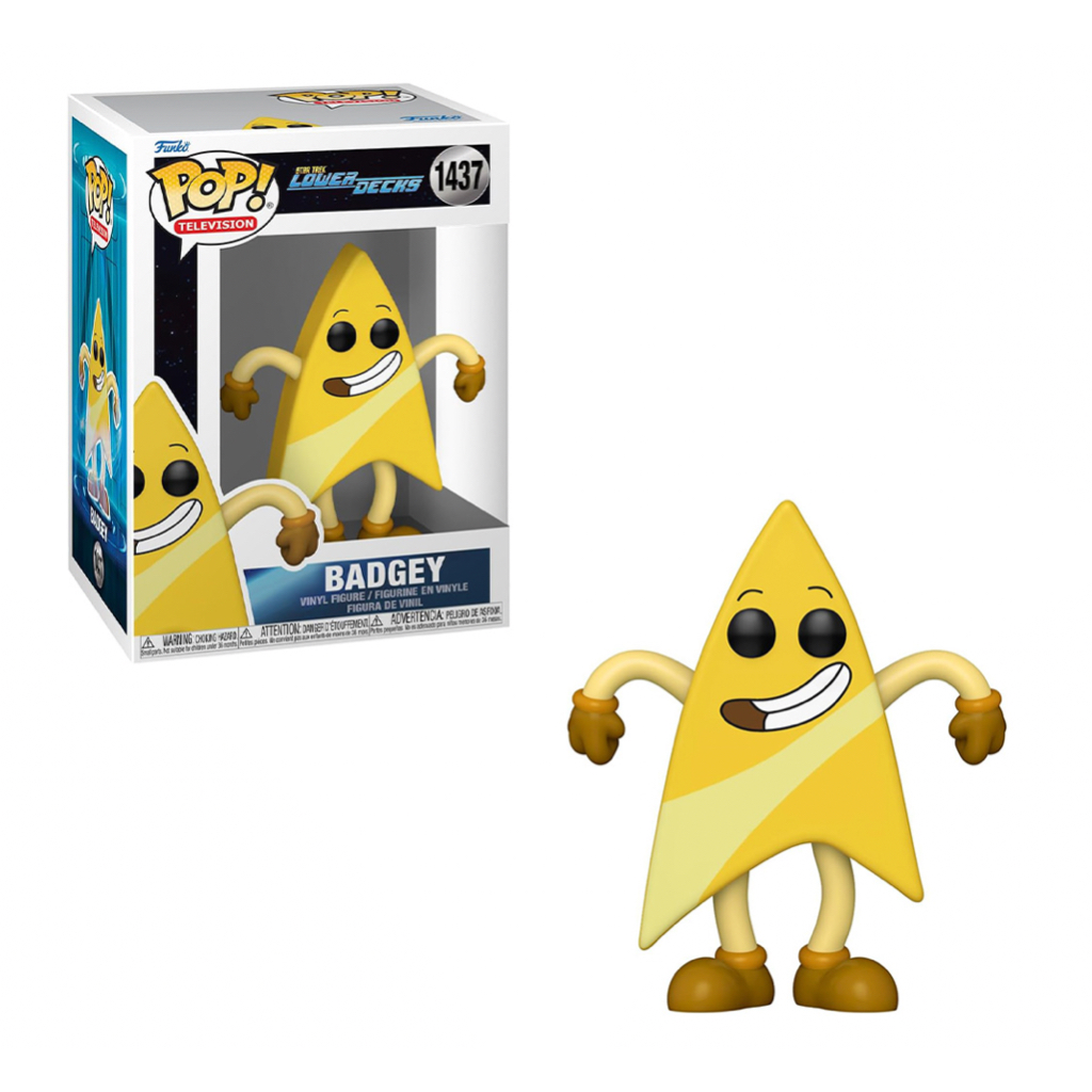 FUNKO POP STAR TREK LOWER DECKS - BADGEY 1437 NOVO ORIGINAL