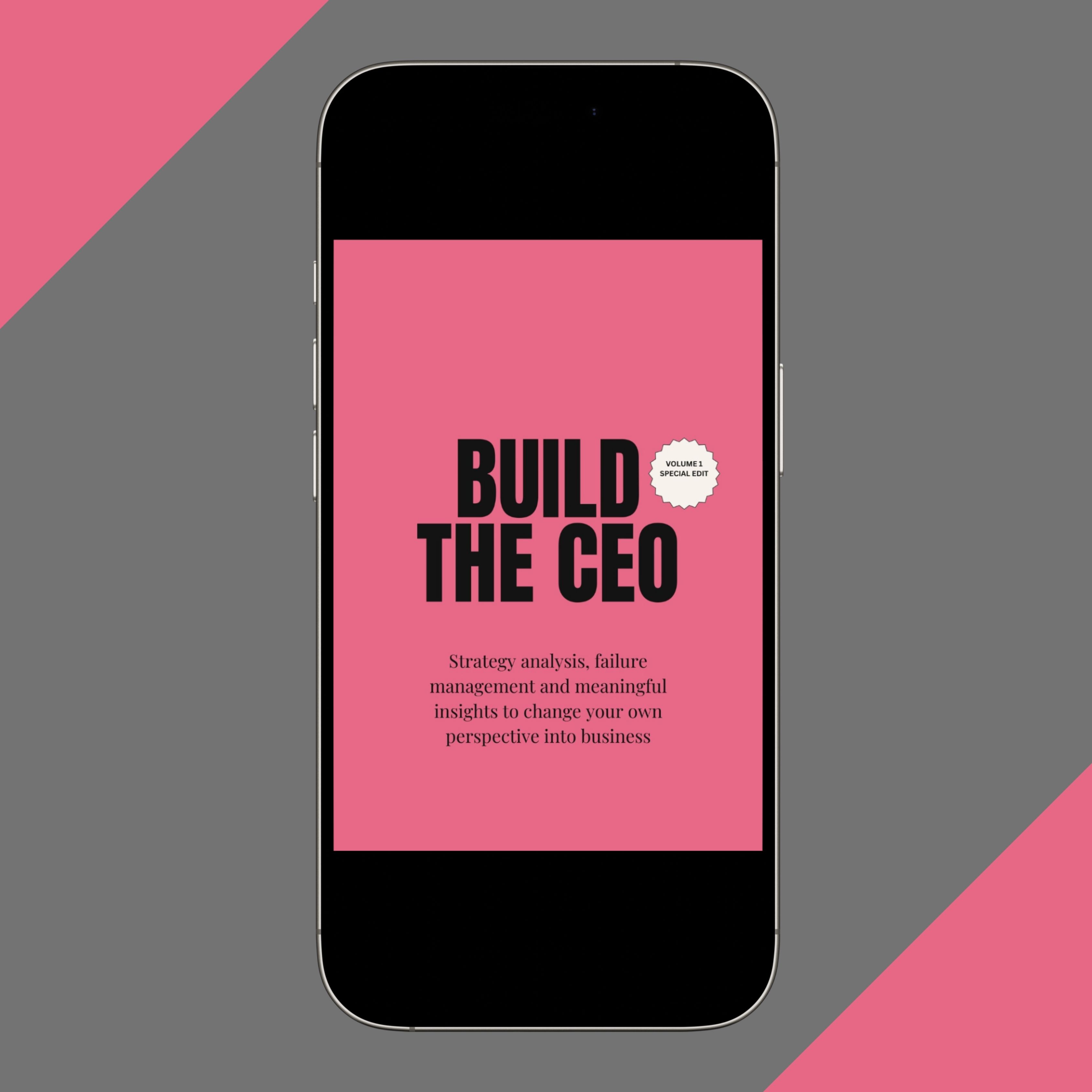 BUILD THE CEO EBOOK - Awaken the leader within you and transform your career with practical, proven strategies to achieve success!