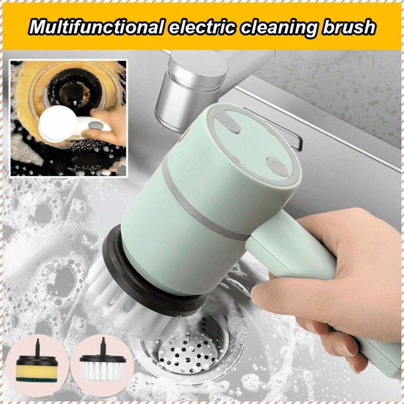 Brush Detachable Automatic Charging Cleaning Tools Decontamination Washable Multi-purpose Kitchen