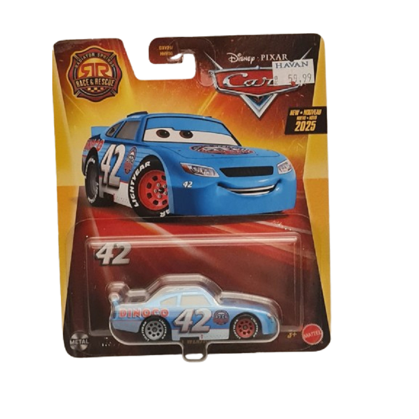 CAT WEATHERS CARS DISNEY PIXAR MATTEL 1:64 LACRADO