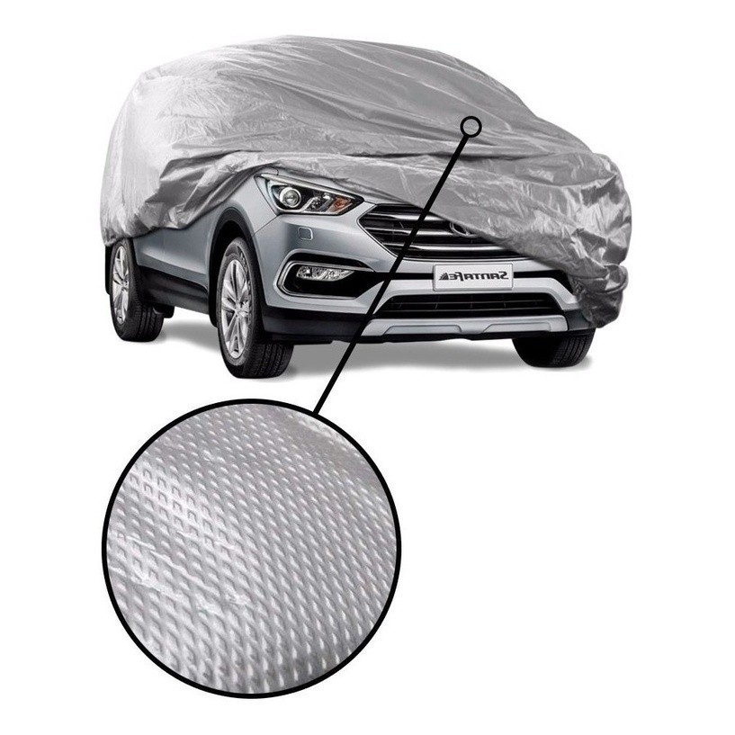 Capa Para Carro 100% Impermeável – Proteção Premium All-Weather