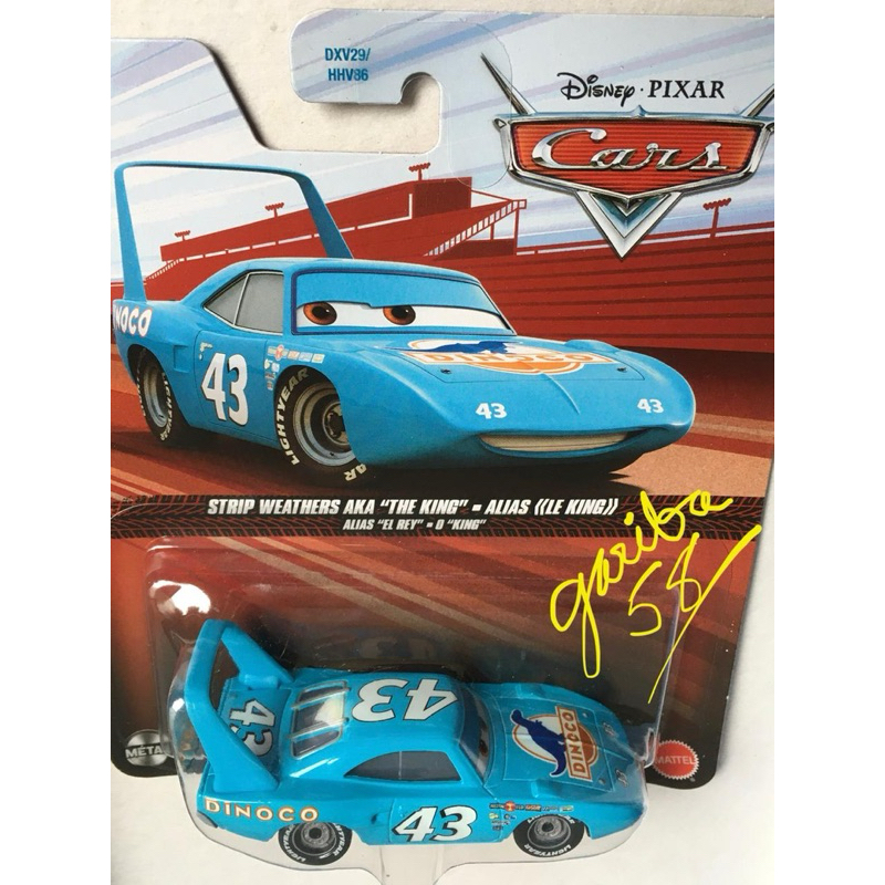 DISNEY PIXAR CARS STRIP WEATHERS THE KING O REI 2022 FILME CARROS GARIBA58