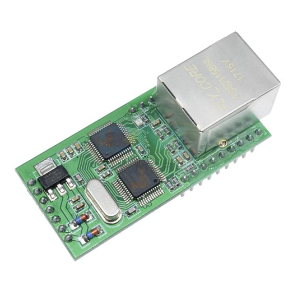 Ethernet superior para ttl rs232 série ttl para tcp/ip rj45 conversor transmissão 18 io placa de controle rede módulo 100m lan