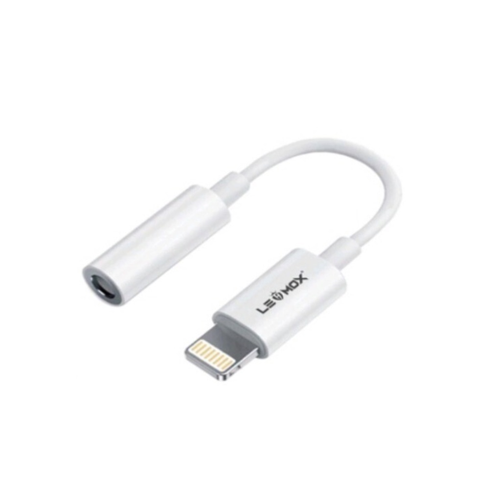 Adaptador IOS Lightning p/ Conector de Fones de Ouvido P2 3,5 mm