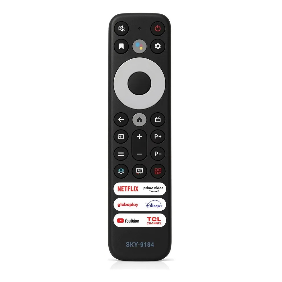 2 Controles Tv Tcl Smart 4k  Modelo Comando Voz C Pilhas