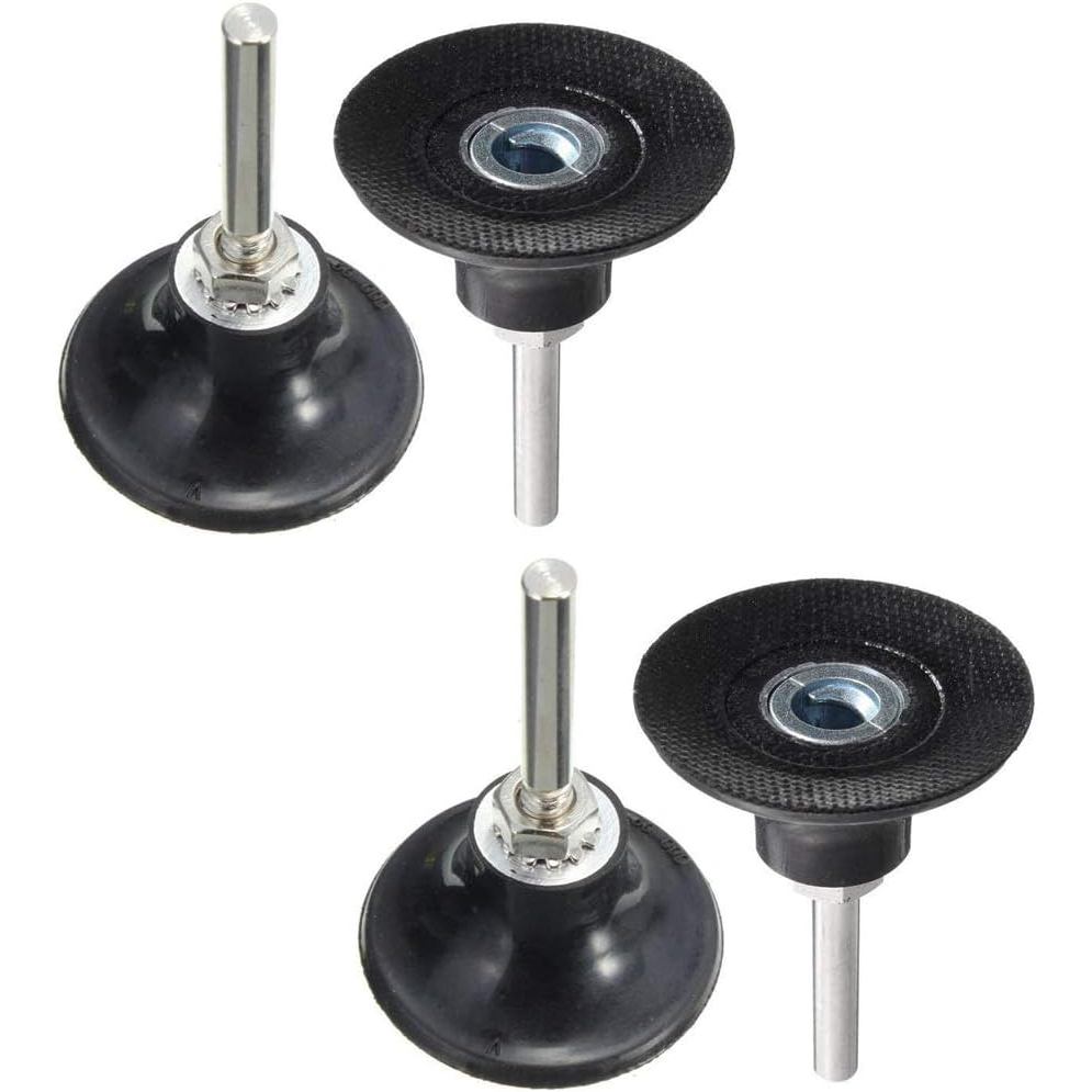 4pcs Roll Lock Disc Pad Holder (2inch Diameter 1/4