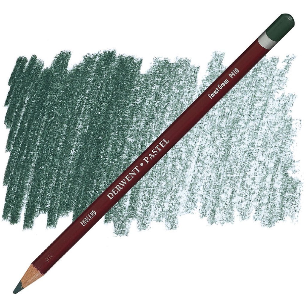 Lápis de Cor Derwent Pastel Forest Green P410
