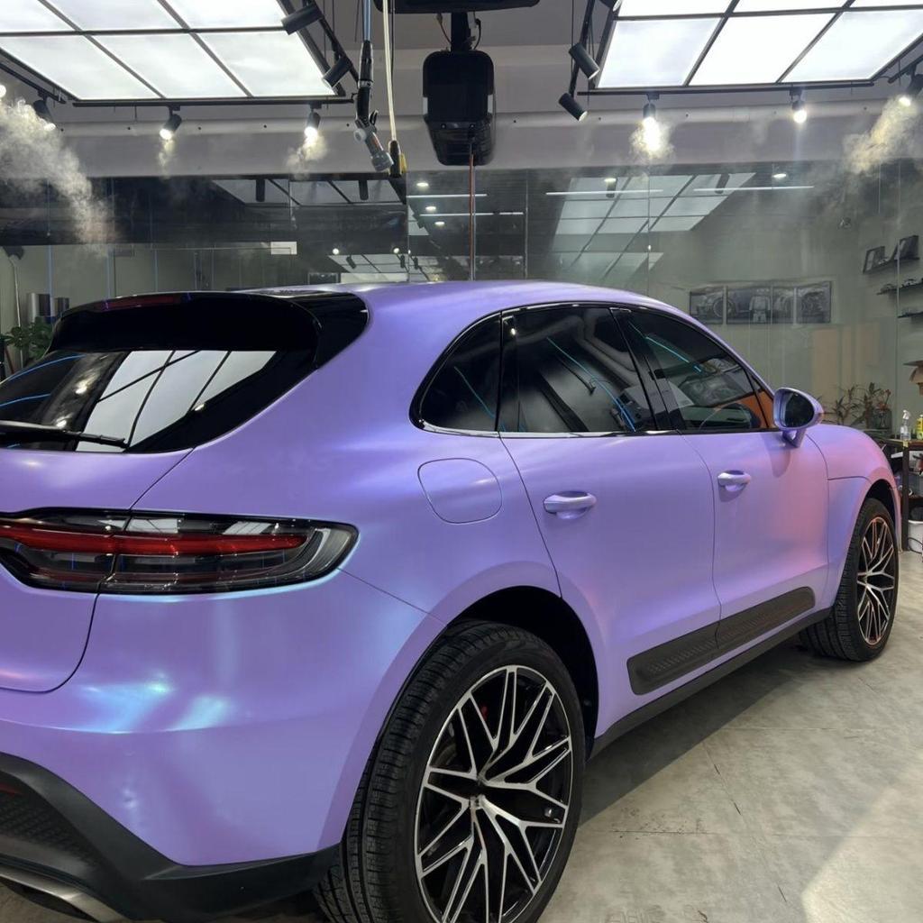 Glacier Blue PET Ceramic Gloss Full Car Paint Protection Envoltório De Mudança De Cor