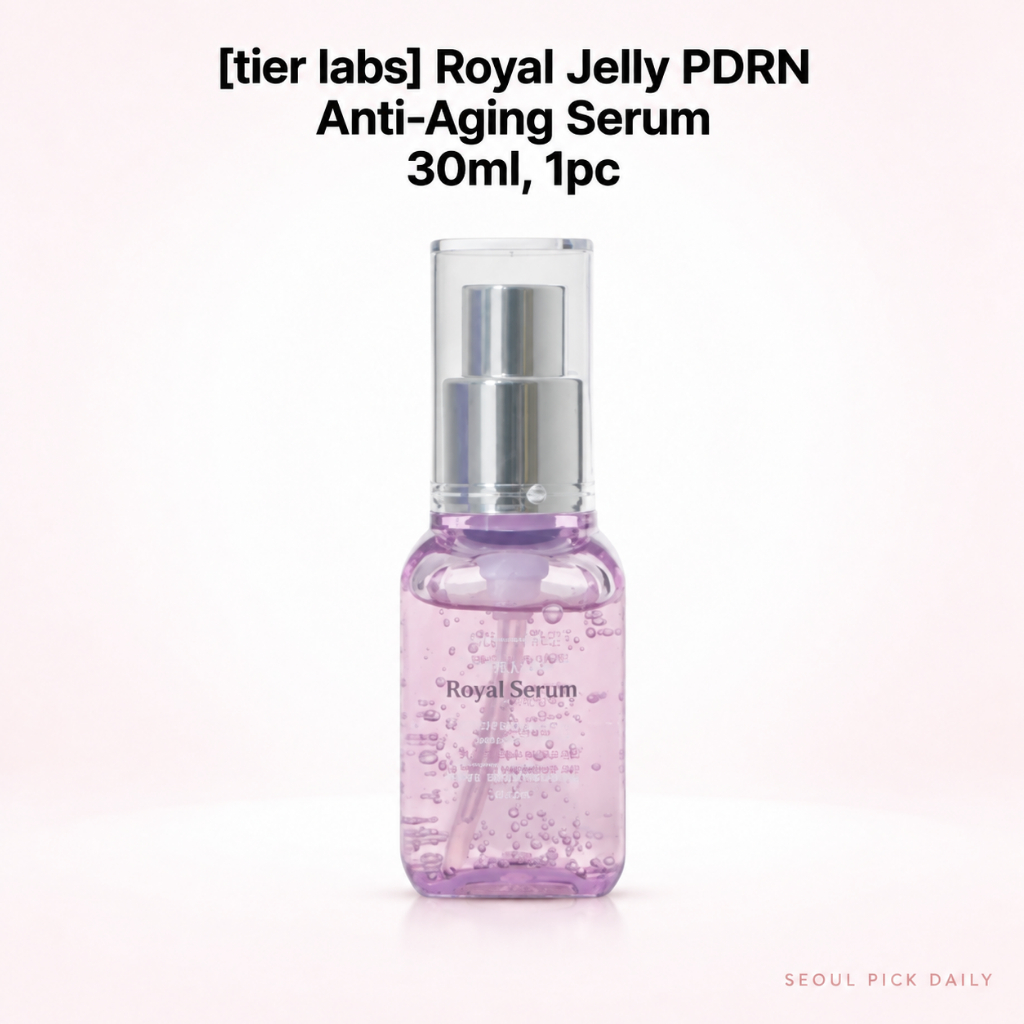 [tier labs] Royal Jelly PDRN Soro Antienvelhecimento , 30ml , 1 Unidade/Coreano/Brilho Jovem Da Seul Pick