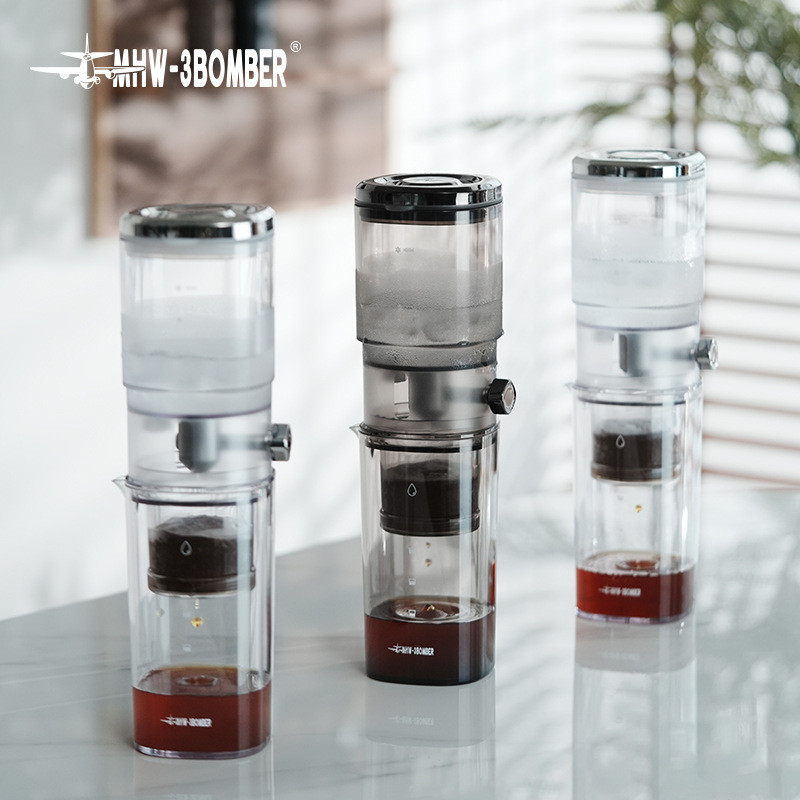 MHW-3BOMBER Bomber Ice Drip Coffee Maker Doméstico Feito à Mão Tipo de Filtro de Gotejamento de Café Frio Grande Capacid