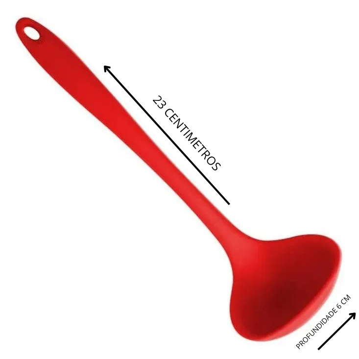 MAK- INOX | CONCHA SILICONE VERMELHO