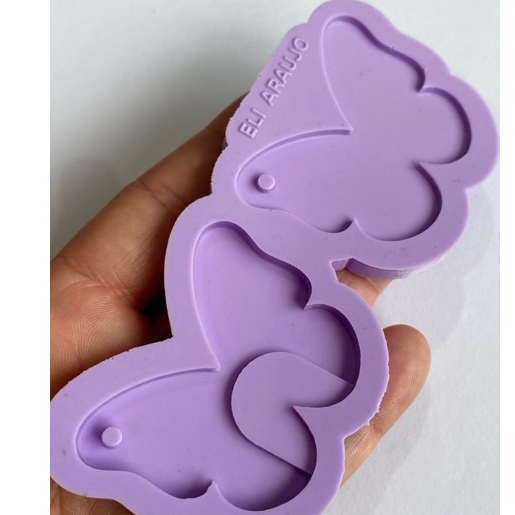 Molde de Silicone abridor de lata  Borboleta