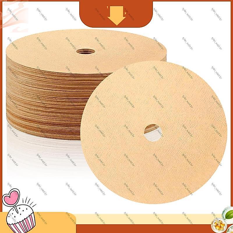 [tyler_w] Filtros De Café Percolator-300 Pcs A Disco De 3.75 Pol . Para Percolador-Descartáveis Não Branqueados