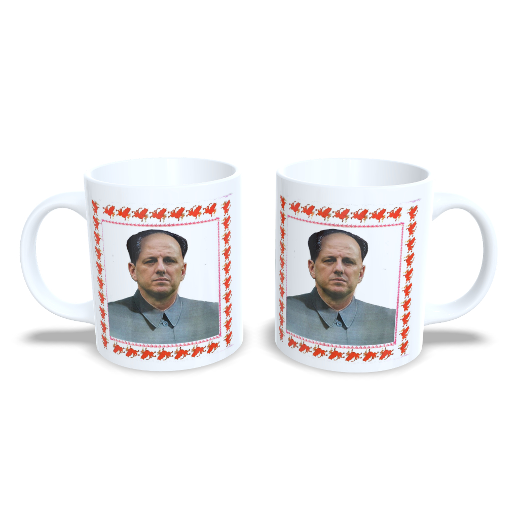 Caneca Meme - Rogerio Ceni Tse - Presente - Social Credit Batle - Bolsoxina