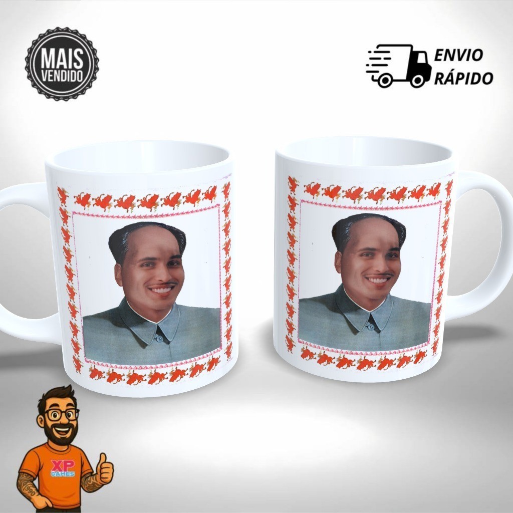 Caneca Personalizada Meme - Tse Matue- Social Credit Batle