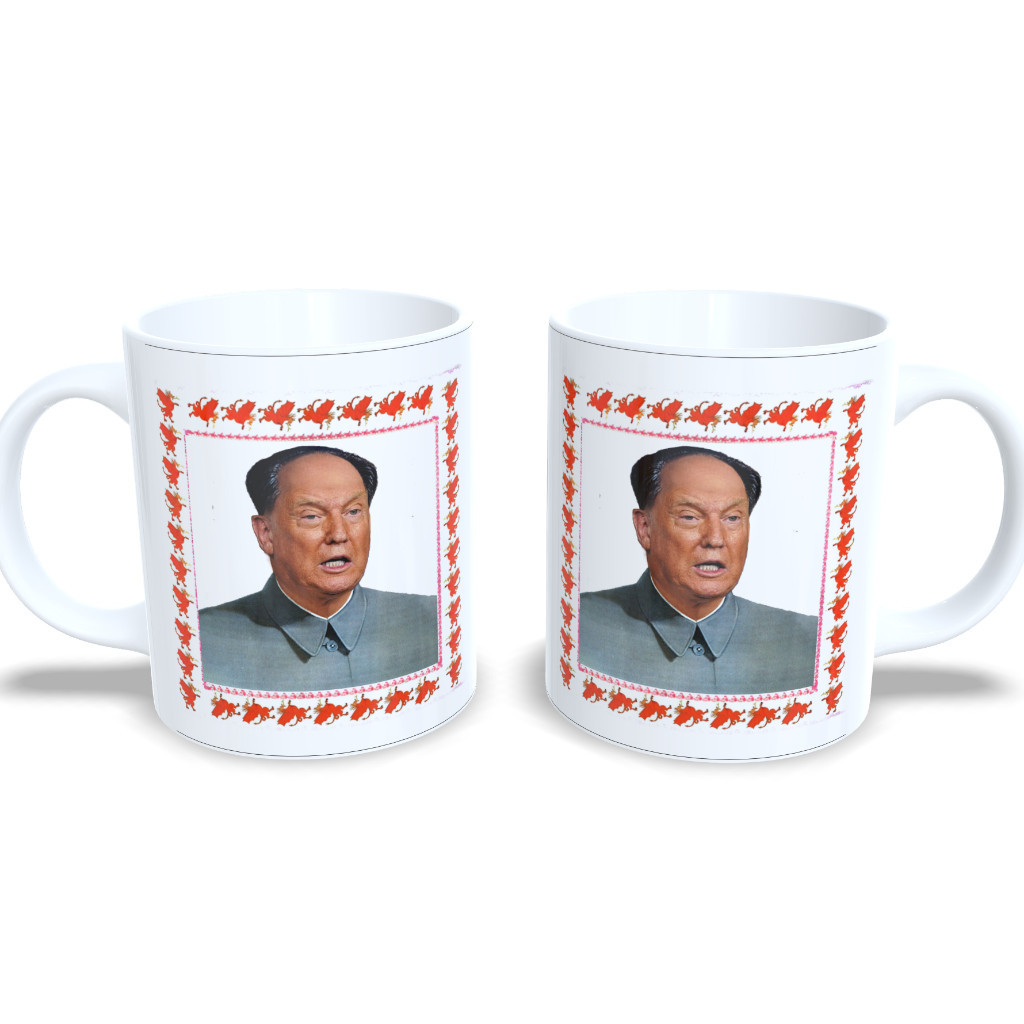 Caneca Meme - Trump Tse - Social Credit Batle - Bolsoxina