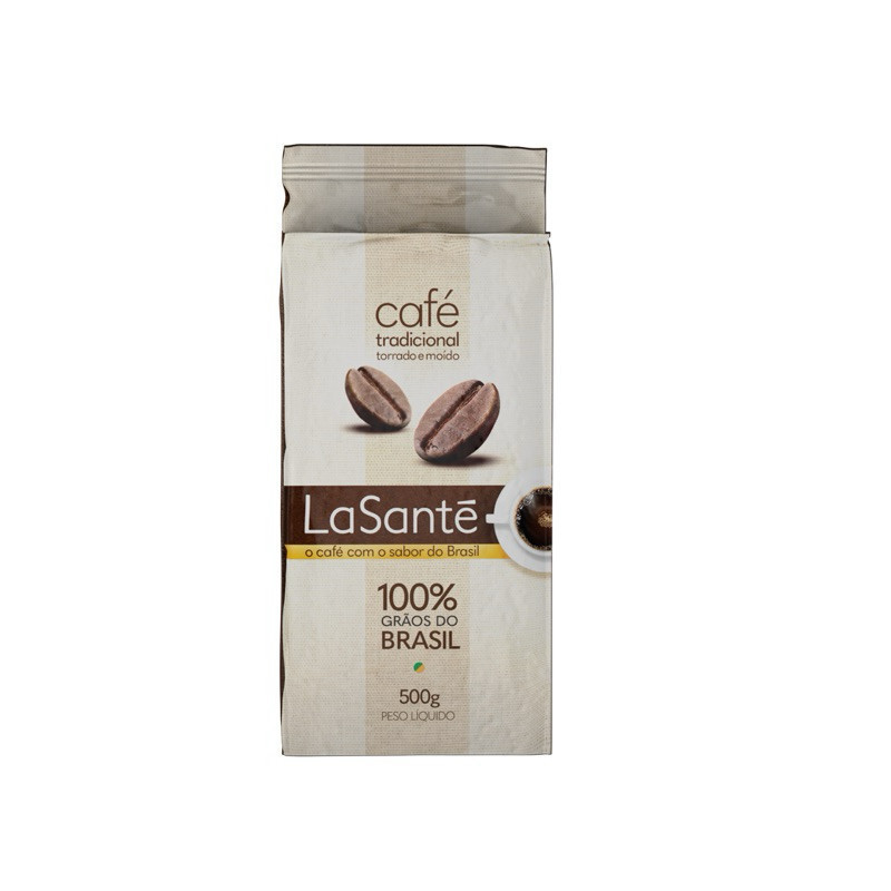 Café Torrado E Moído Tradicional La Sante 500g Á Vácuo Envio Imediato