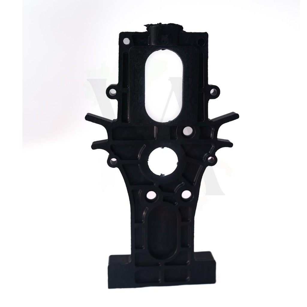 Suporte Lateral Nylon Preto Para Cilindros CM28 CM40 Saro