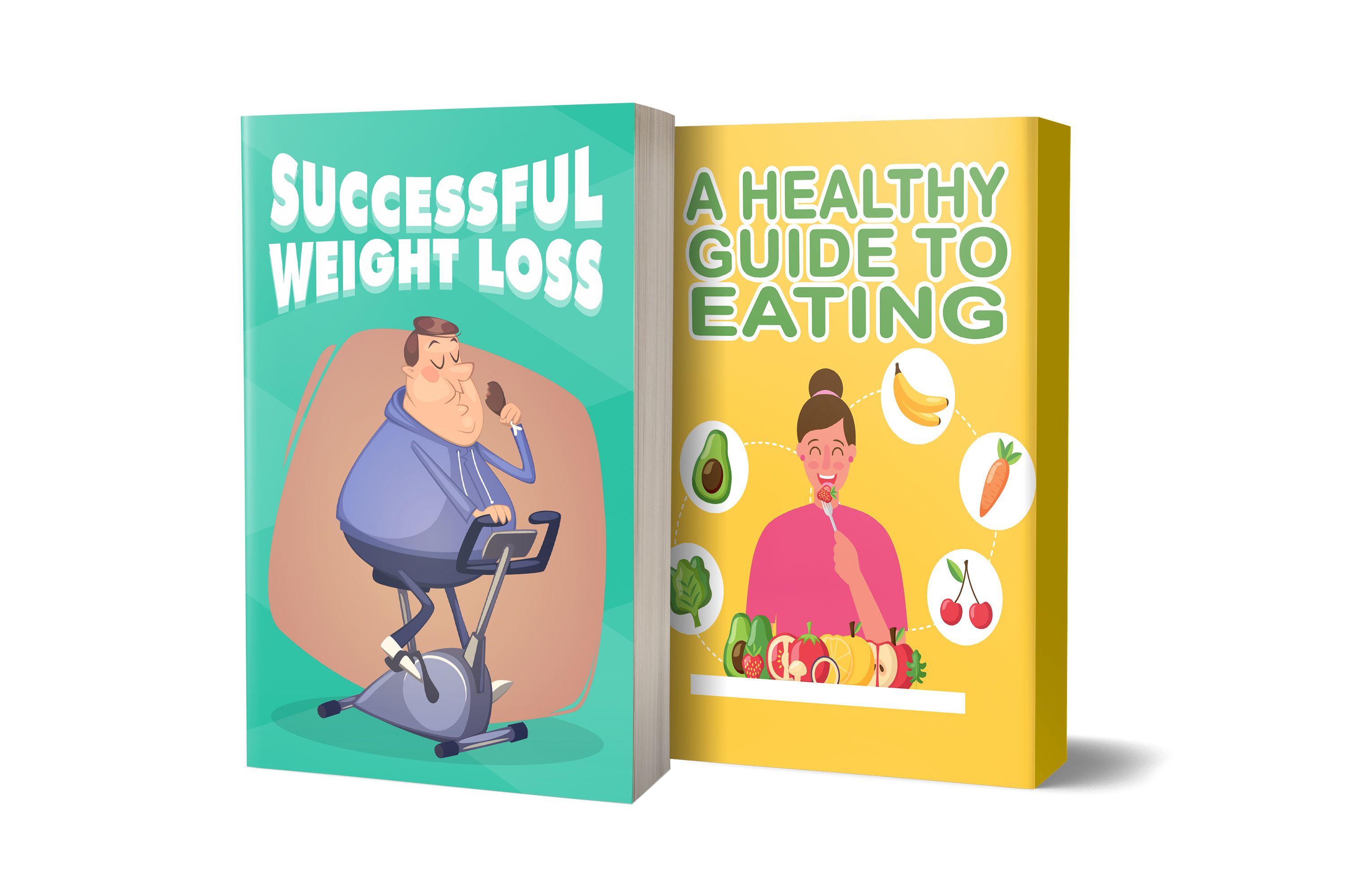 2 EBOOKS WEIGHT LOSS + GUIDE TO EATING