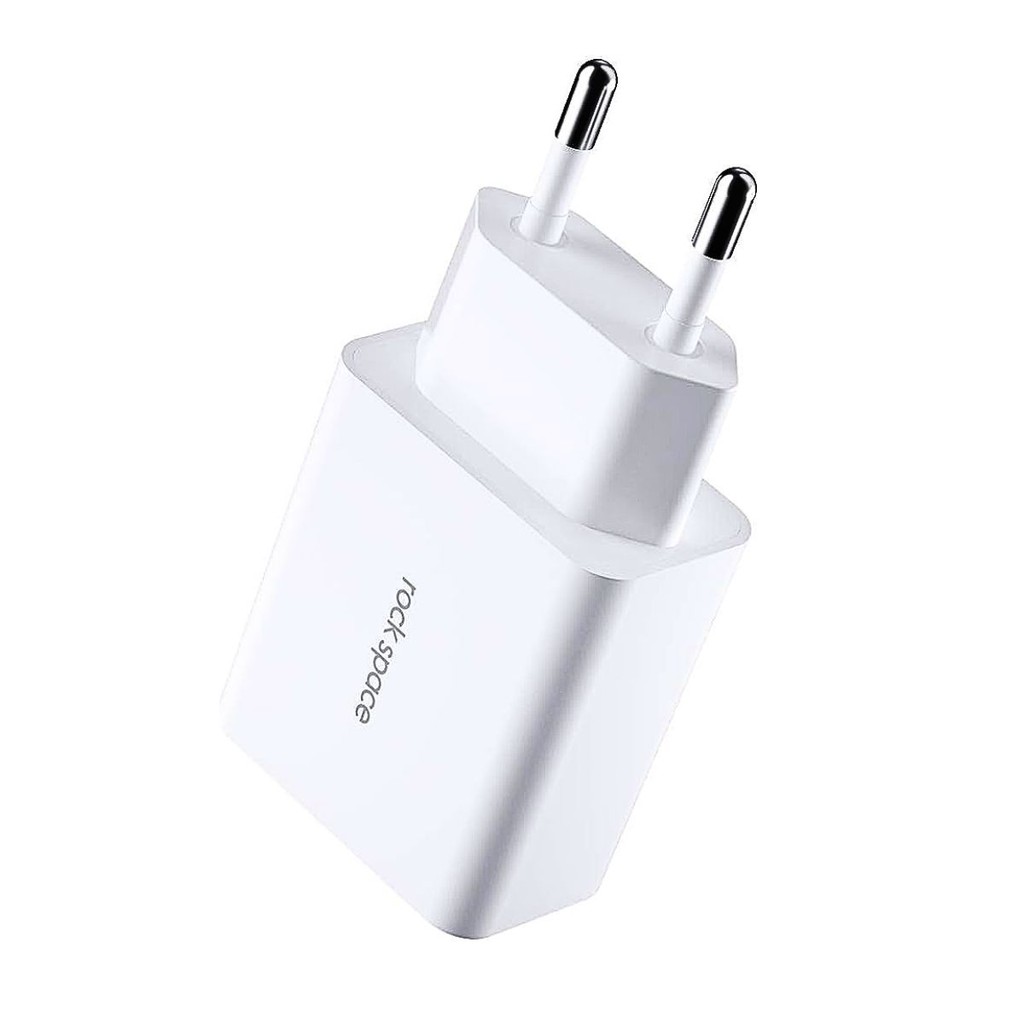 Carregador De Parede Rock T29 Pro Dual USB 12W 2.4A Bivolt 110/220v Original Lacrado para iPhone, Samsung, Motorola
