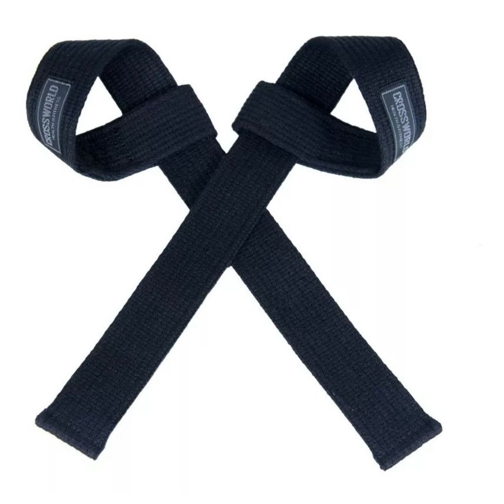 Par De Strap 100% Algodão Costura Ultra Reforçada 50cm Profissional Halter Funcional
