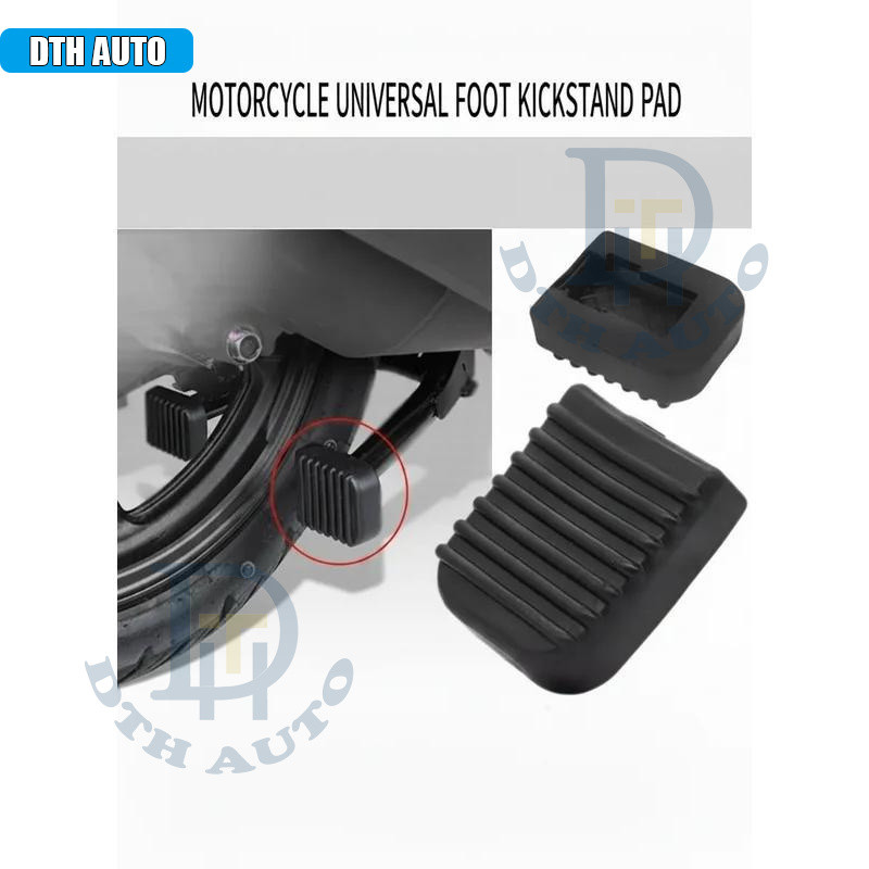 Base Universal DTH para Motocicleta, Placa de Suporte de Borracha para Descanso Lateral, Base para Estacionamento Extern