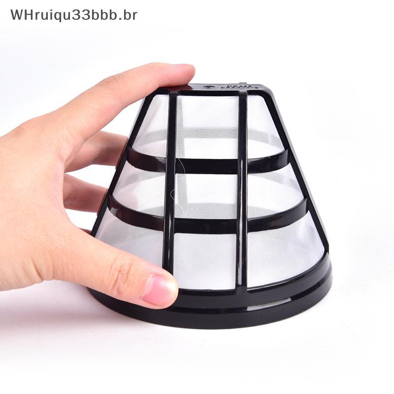 WHruibb Substituição Filtro De Café Recarregável Reutilizável Cesta Copo Estilo Brewer Tool br