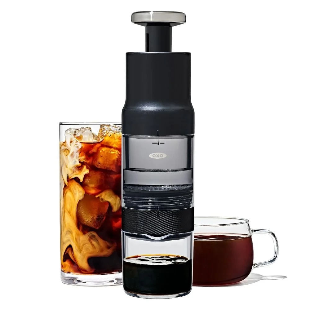 Cafeteira Portátil em Pó Rapid Brewer OXO Preta