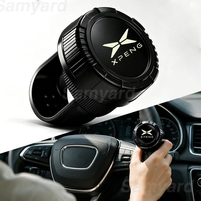 Manípulo giratório para volante de carro, auxiliar de direção, manípulo de rotação suave em ABS para XPeng G6 G9 P7 X9,
