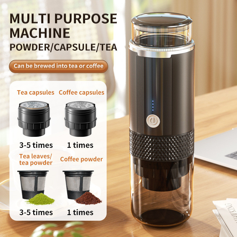 1999 máquina de café portátil sem fio americano Espresso K CUP carro elétrico ao ar livre Mini cápsula máquina café