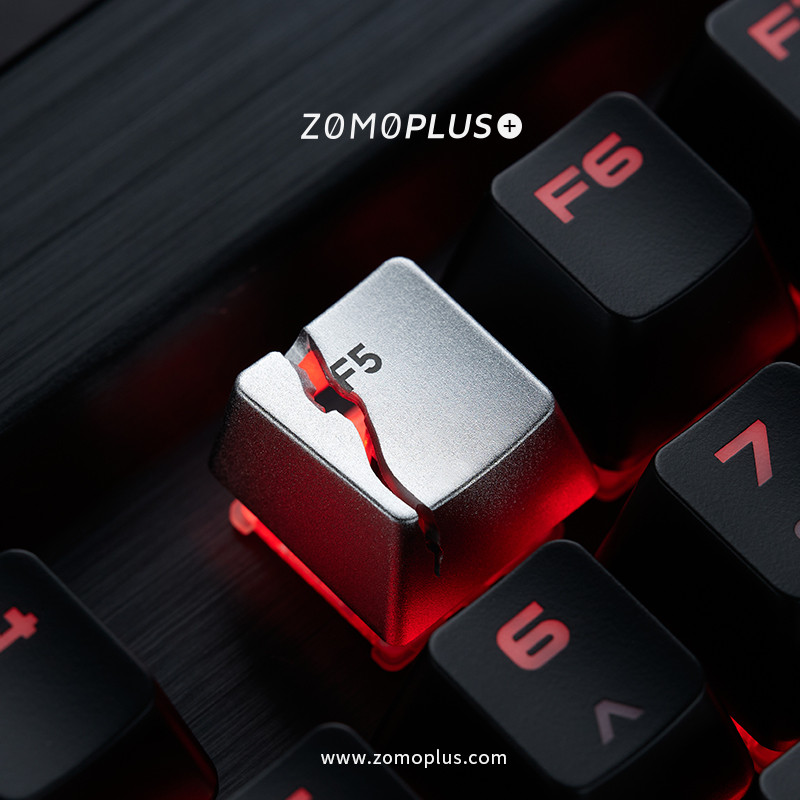 HI Venha ZOMO F5 Liga de Alumínio Eixo Cruz Teclado Mecânico Keycap Único Original cherry Axis Presente
